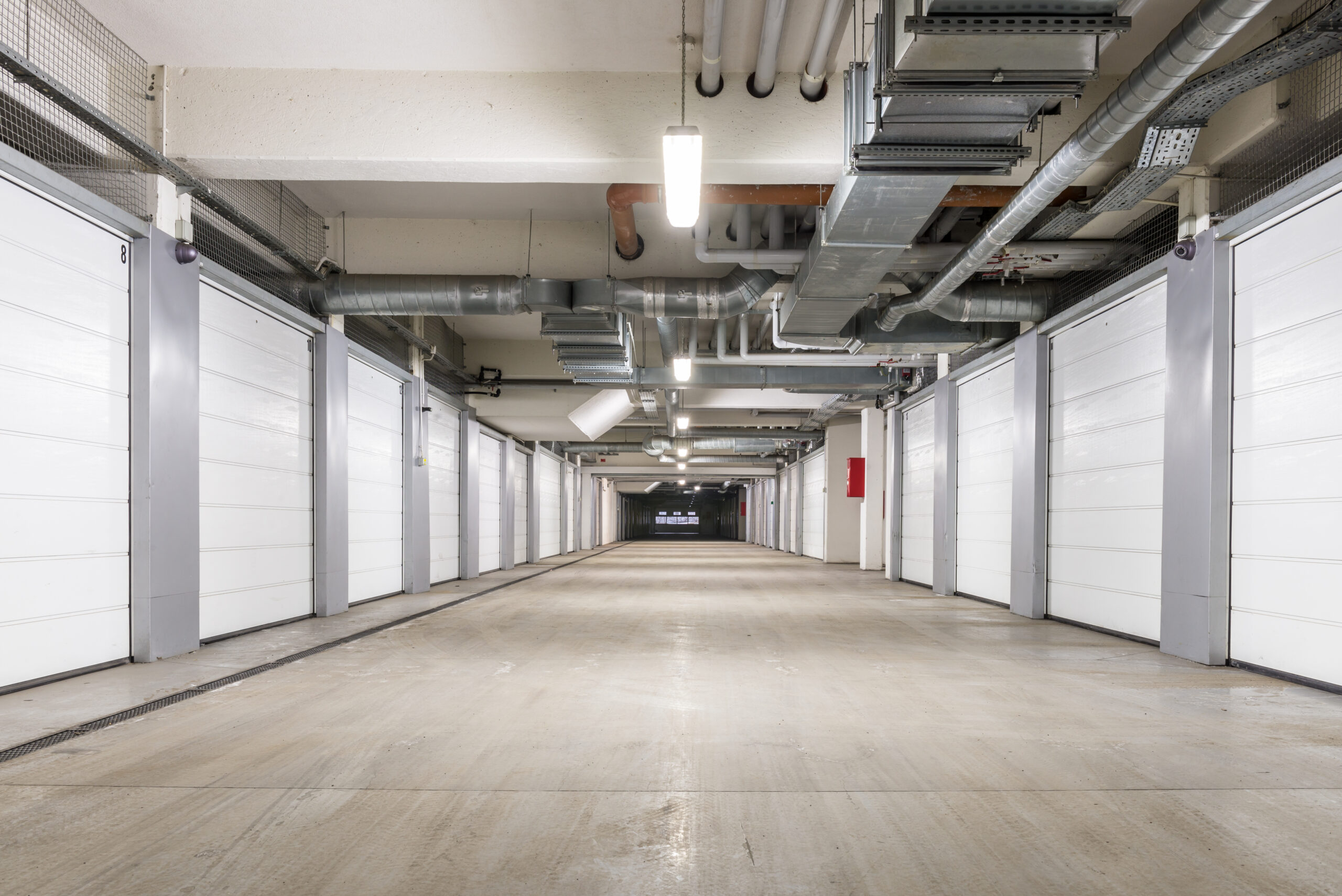 Underground,European,Storage,And,Parking,Facility,With,Numbered,Bays.
